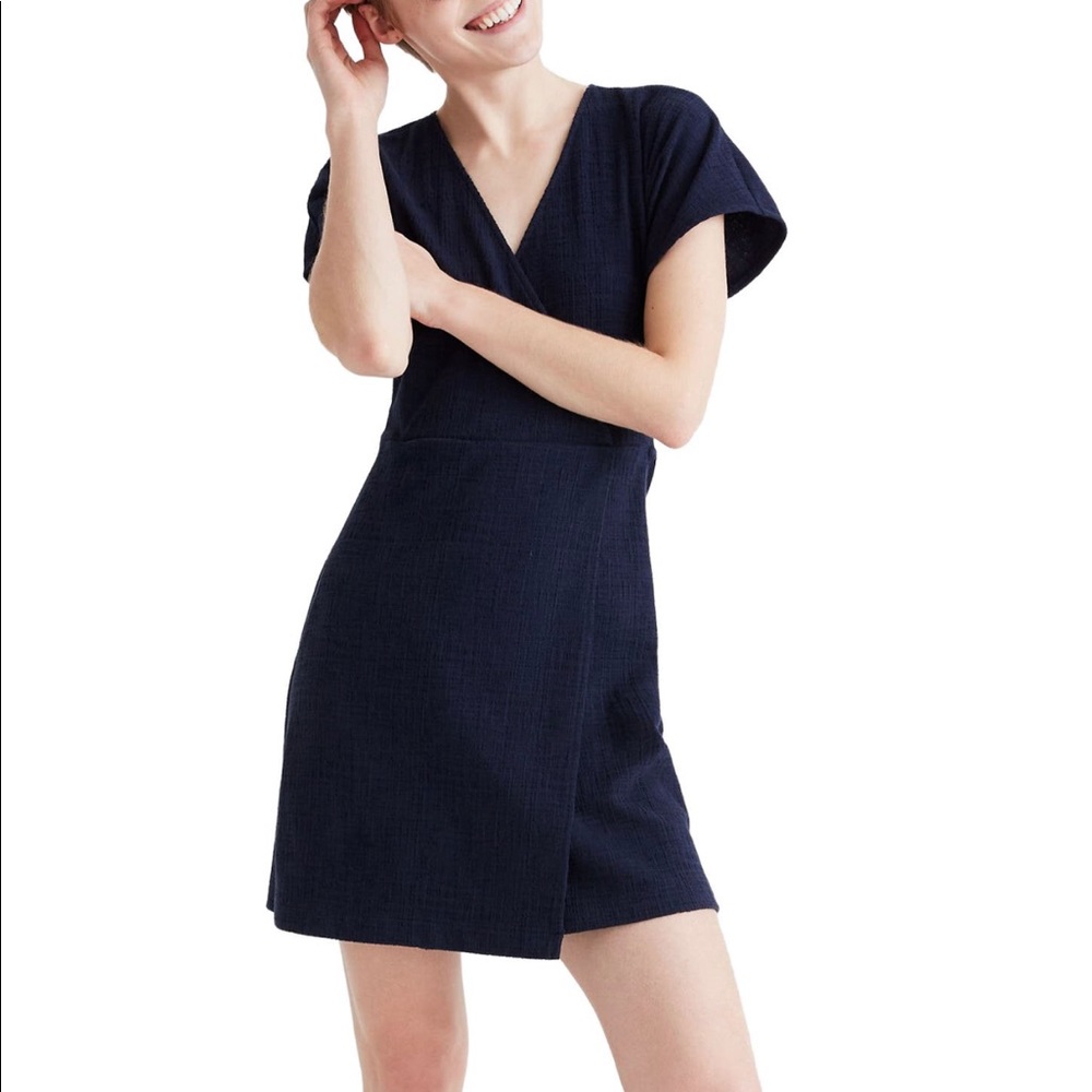 Cross-Front Tie Mini Dress from Madewell